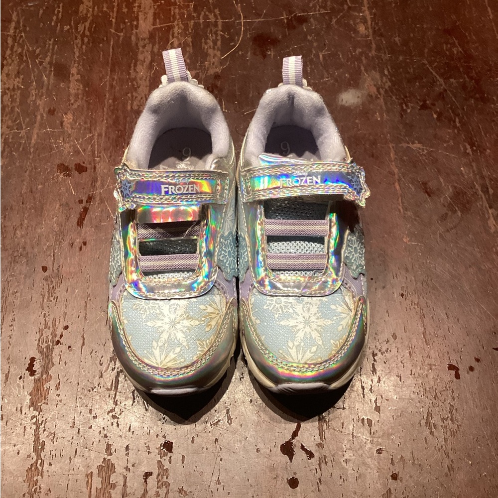 Frozen Kids Light Blue Sneakers
